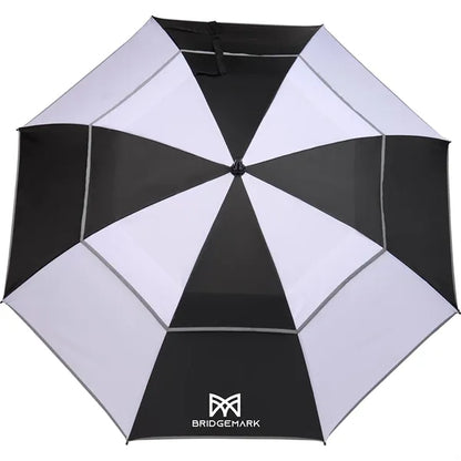 62" RPET Golf Umbrella w/ Reflective Trim
