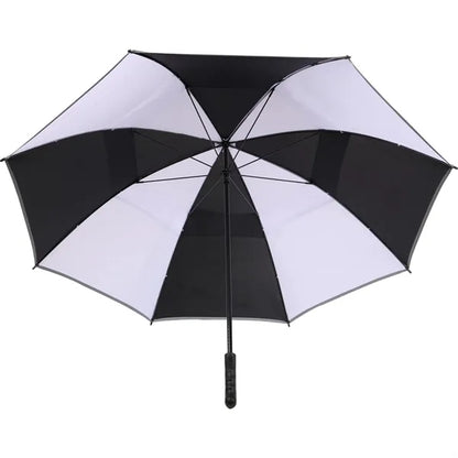 62" RPET Golf Umbrella w/ Reflective Trim