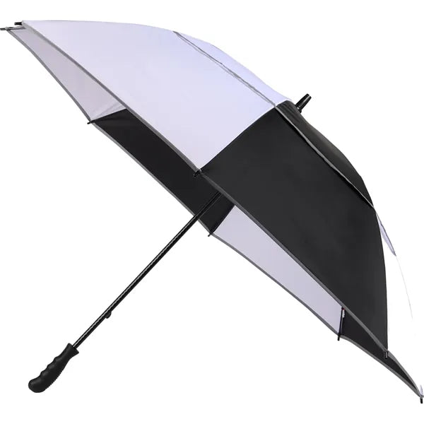 62" RPET Golf Umbrella w/ Reflective Trim
