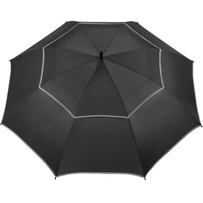 62" RPET Golf Umbrella w/ Reflective Trim