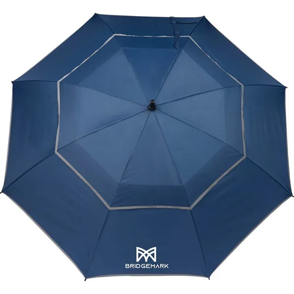 62" RPET Golf Umbrella w/ Reflective Trim