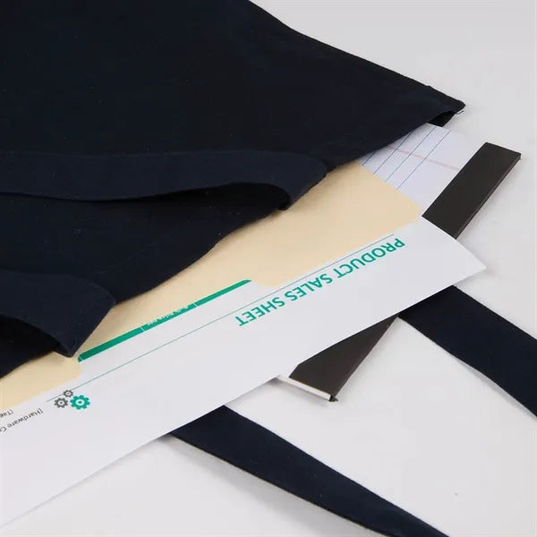 Double-Stitched 8oz Organic Cotton Tote