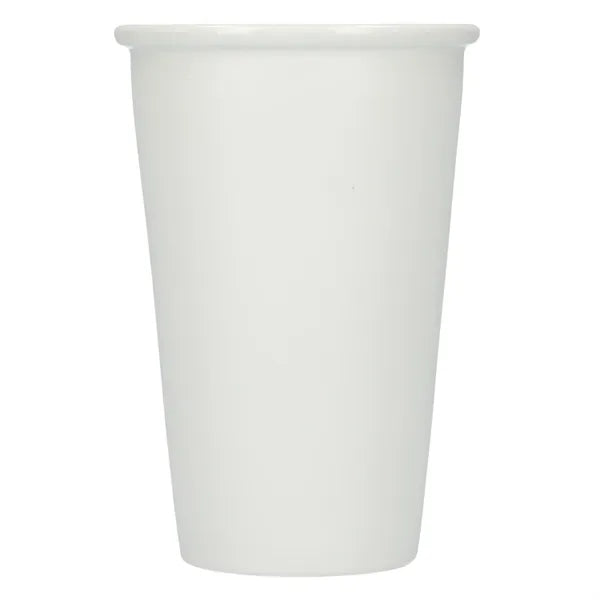 I'm not a paper cup 10oz ceramic tumbler