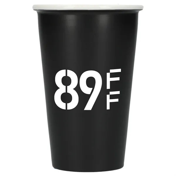 I'm not a paper cup 10oz ceramic tumbler