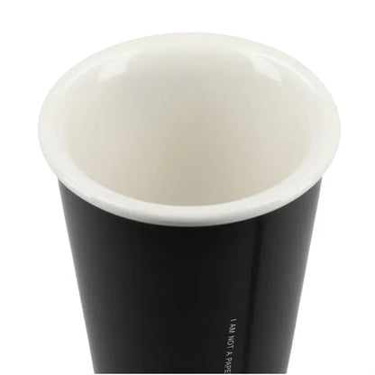I'm not a paper cup 10oz ceramic tumbler