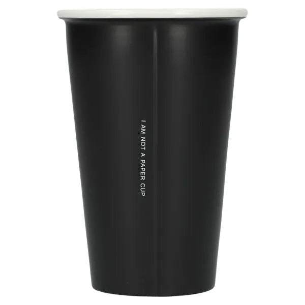 I'm not a paper cup 10oz ceramic tumbler
