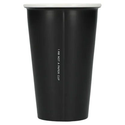 I'm not a paper cup 10oz ceramic tumbler