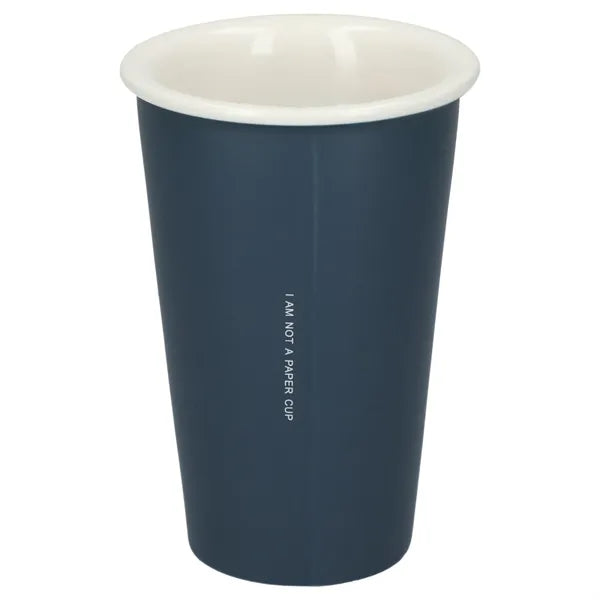 I'm not a paper cup 10oz ceramic tumbler