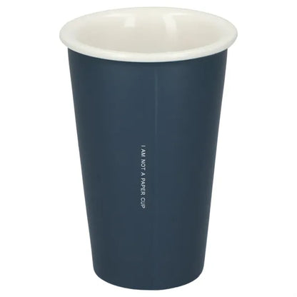I'm not a paper cup 10oz ceramic tumbler