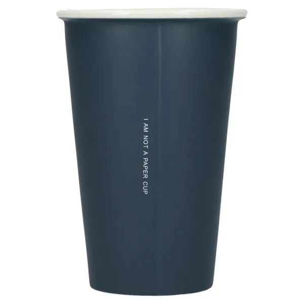 I'm not a paper cup 10oz ceramic tumbler