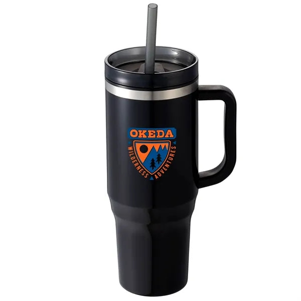Thor 40oz Eco-Friendly Straw Tumbler