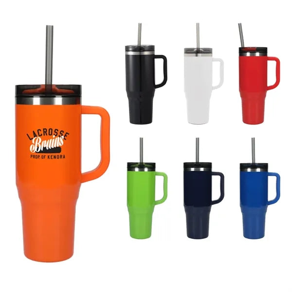 Thor 40oz Eco-Friendly Straw Tumbler
