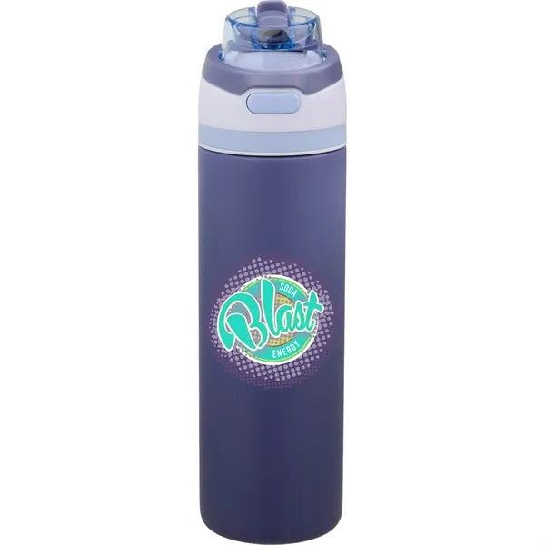 Elvin 28oz Recycled Stainless Flip Straw Bottle