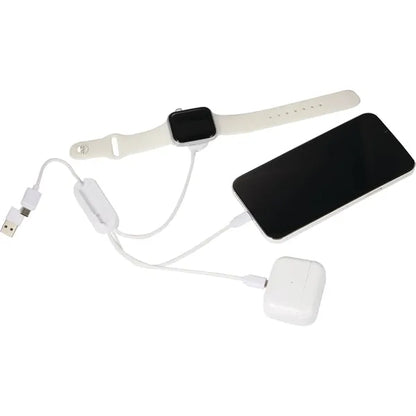 Allcord 5-in-1 Charging Cable with iWatch Charger