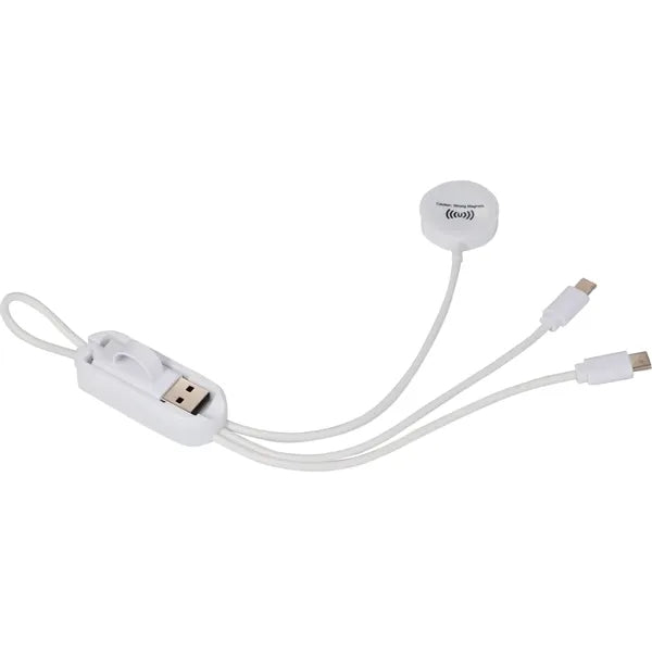 Allcord 5-in-1 Charging Cable with iWatch Charger