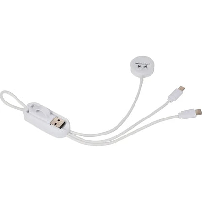 Allcord 5-in-1 Charging Cable with iWatch Charger