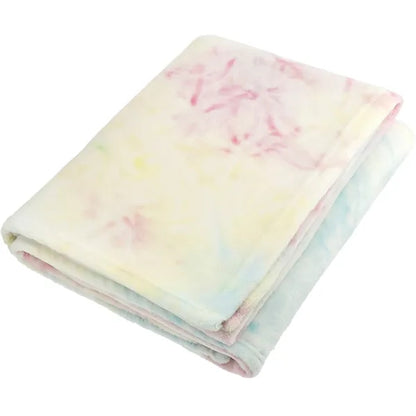 Tie Dye Flannel Fleece Blanket