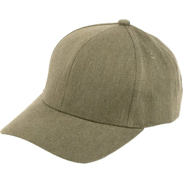 Recycled Cotton Twill 6 Panel Ballcap - Unisex