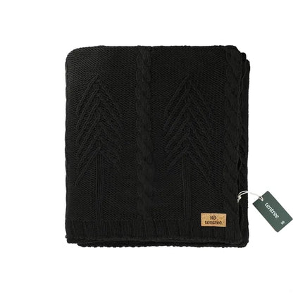 tentree Organic Cotton Cable Blanket