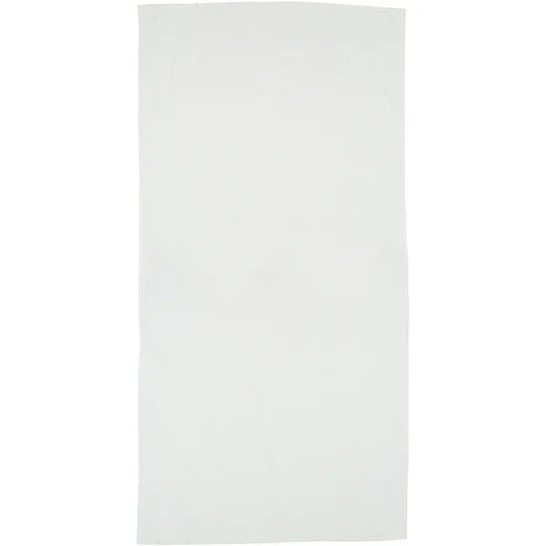 Basic Weight White Beach Towel