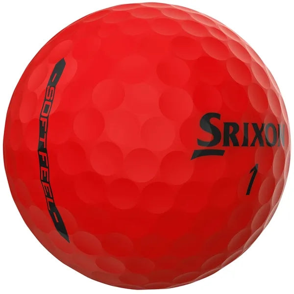 Srixon Soft Feel BRITE Golf Balls - 3 Pack