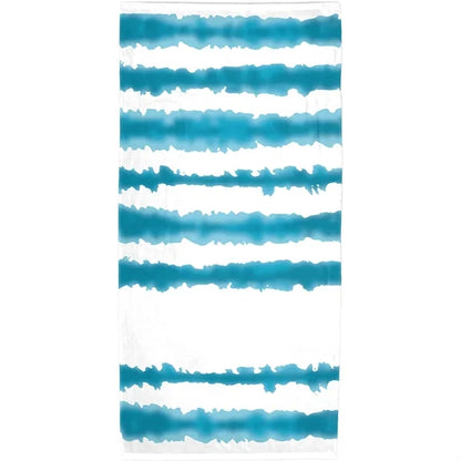 Good Vibes Cabana Stripe Beach Towel