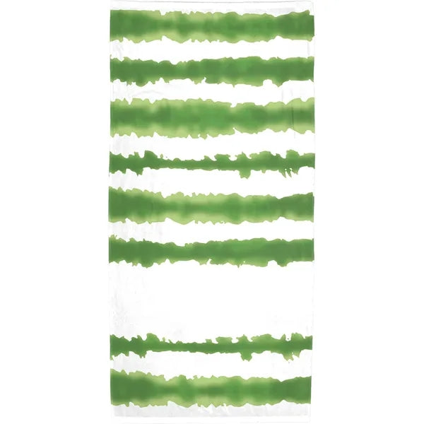 Good Vibes Cabana Stripe Beach Towel