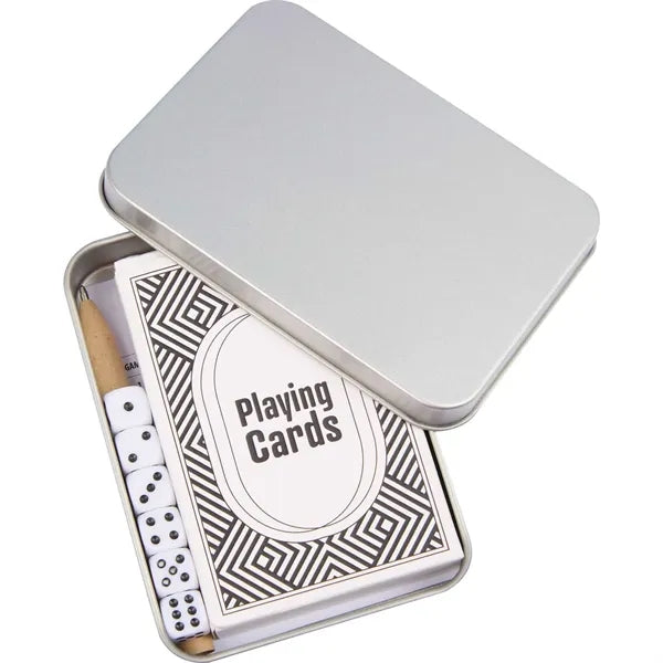Playing Cards & Dice Game Set