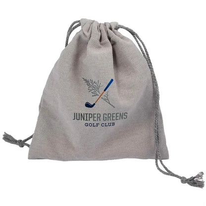 Bamboo Golf Tee Set with Recycled Pouch