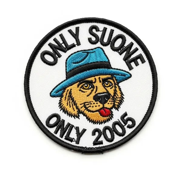 2.5 inches 100% Custom Embroidered Patches - Hook Loop