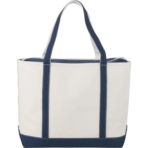 Baltic 24oz Cotton Canvas Tall Zippered Tote