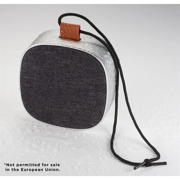 Tahoe Metal & Fabric Waterproof Bluetooth Speaker