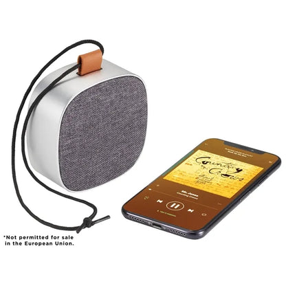 Tahoe Metal & Fabric Waterproof Bluetooth Speaker