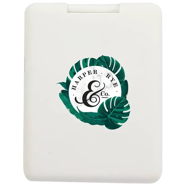 Rechargeable 100% RABS LED Compact Mirror
