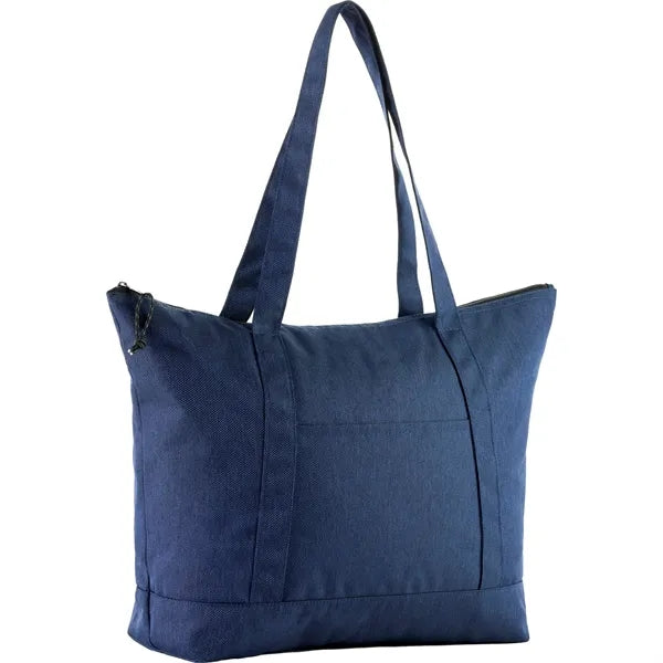 Vila Recycled Zippered Tote