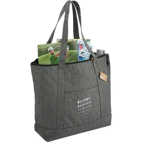 Vila Recycled Zippered Tote
