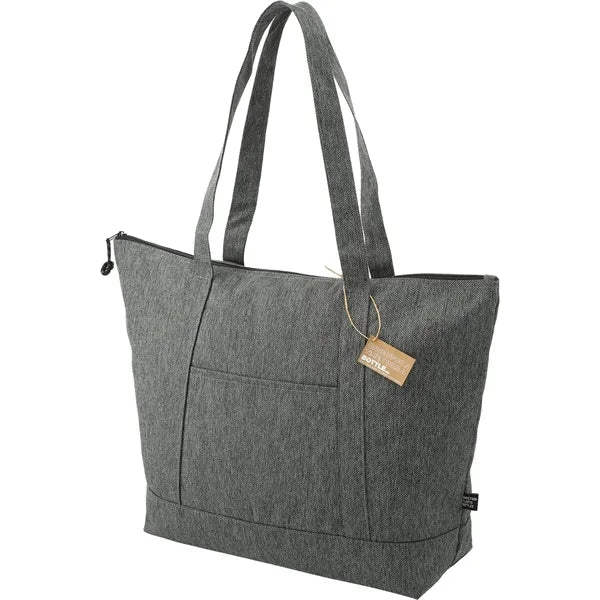 Vila Recycled Zippered Tote