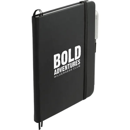 5" x 7" Recycled ing Bound Notebook w Pen