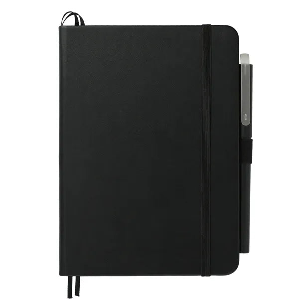 5" x 7" Recycled ing Bound Notebook w Pen
