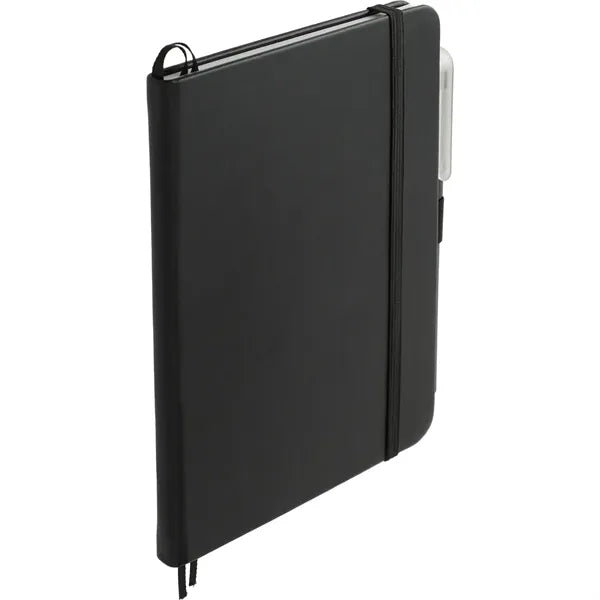 5" x 7" Recycled ing Bound Notebook w Pen