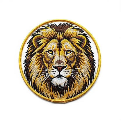 5.5 inches 100% Custom Embroidered Patches - Peel & Stick