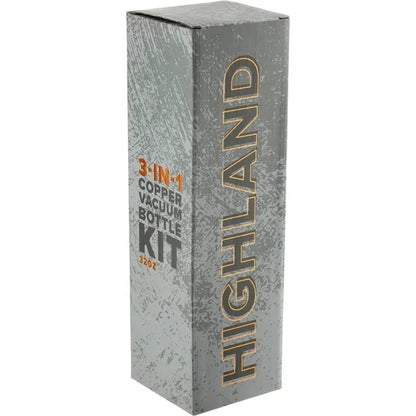 Highland 3-in-1 Copper Vacuum Bottle Kit 32oz