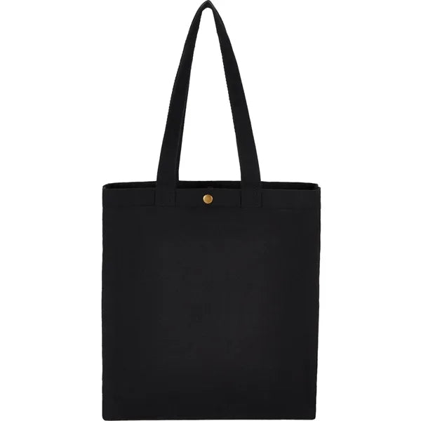 Repose 10oz Recycled Cotton Box Tote w/Snap