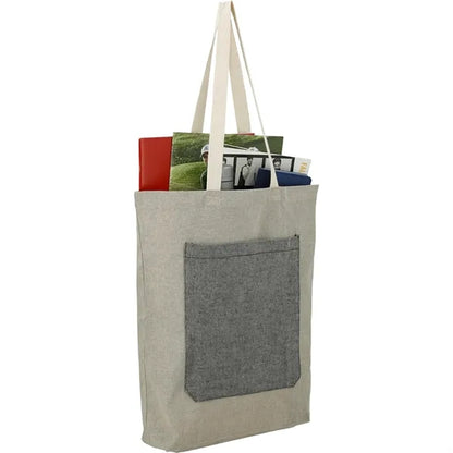 Recycled Cotton Pocket Tote
