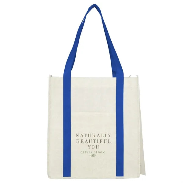 Pluto Recycled Non-Woven Small Grocery Tote