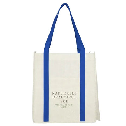 Pluto Recycled Non-Woven Small Grocery Tote