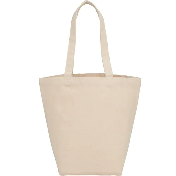 Herringbone 7oz Cotton Canvas Grocery Tote