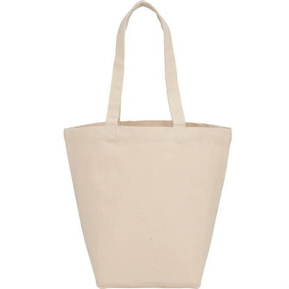Herringbone 7oz Cotton Canvas Grocery Tote