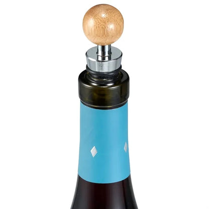 4 Piece Bamboo Wine Gift Set
