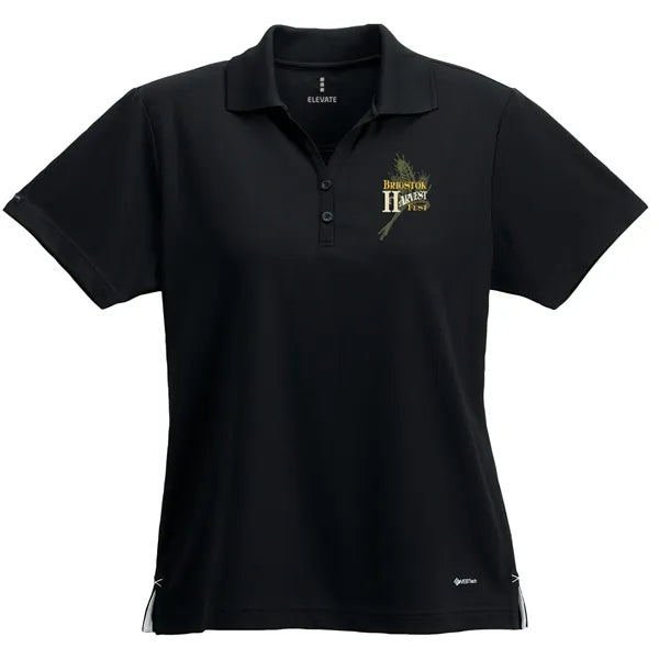 Women's MORENO TEXT MICRO SS POLO